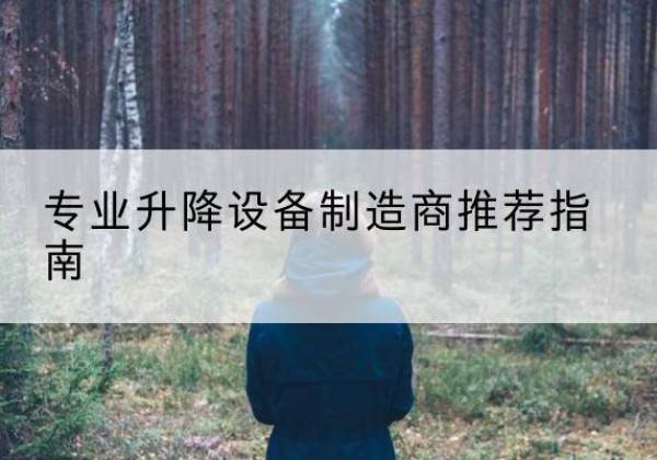 宁河区电动剪叉升降平台厂家-专业升降设备制造商推荐指南